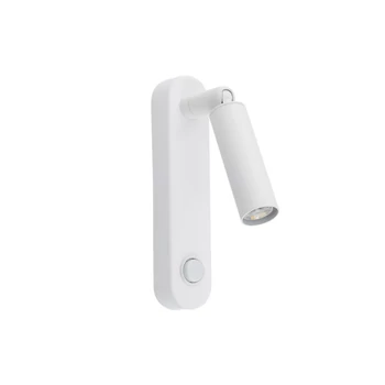 Aplica de perete TK Lighting ENZO metal, alb, G9 - TK-6620
