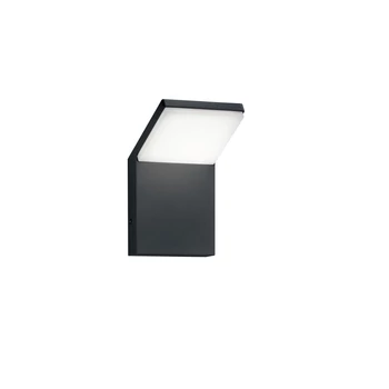 Aplica de perete exterioara Trio PEARL metal, plastic, antracit, alb, LED, 3000K, 8W, 900lm, IP54 - 221160142