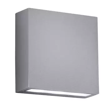 Aplica de perete exterioara Trio THAMES metal, gri, LED, 3000K, 2x3W, 680lm, IP54 - 229360287