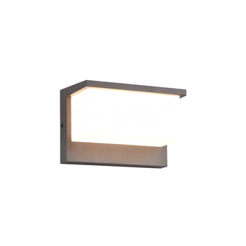 Aplica de perete exterioara Trio NESTOS metal, plastic, antracit, alb, LED, 3000K, 13W, 1300lm, IP54 - 240960142