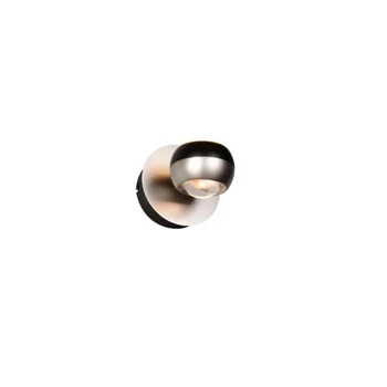 Aplica de perete Trio ORBIT  metal, negru, nichel, LED, 8W, 960lm, 2300K-3000K-4000K - Trio-244410107