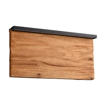 Aplica de perete Trio KALEA lemn, metal, plastic, maro, negru, alb, LED, 13W, 3000K, 1450Lm - 255519130