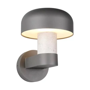 Aplica de perete exterior Trio FRASER metal, beton, antracit, E27, IP54 - Trio-262560178