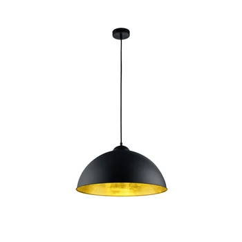 Pendul Trio ROMINO II metal, negru, E27 - 308000132