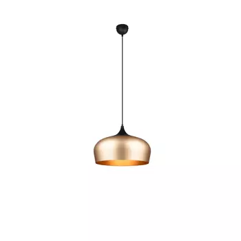 Pendul Trio CHIRON metal, alama, negru, E27 - 310890108