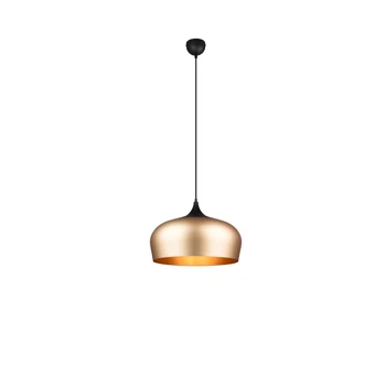 Pendul Trio CHIRON metal, alama, negru, E27 - 310890108