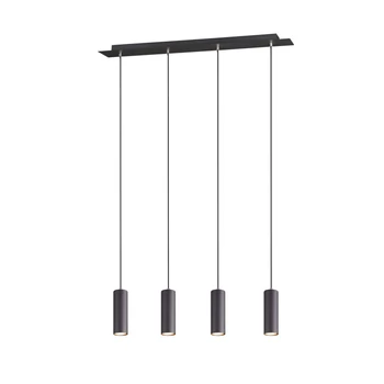 Pendul Trio MARLEY metal, negru, GU10 - 312400432