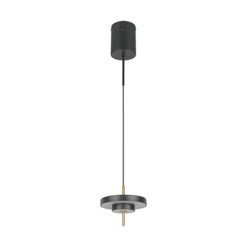 Pendul Trio KEATON metal, acril, negru, auriu, alb, LED, 10W, 2300-3000-4000K, 1200Lm - 340210180