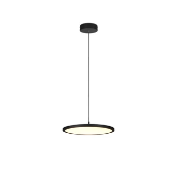 Pendul Trio TRAY metal, negru, LED, 3000K, 29W, 3550lm - 340910132