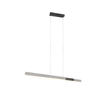 Pendul Trio HELIOS metal, negru, gri, LED, 2700K-6500K, 48W, 5800lm - 343310305