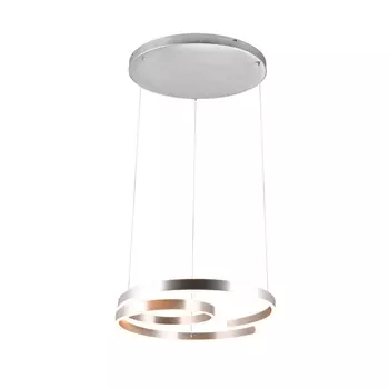 Pendul Trio MARNIE metal, gri, LED, 3000K, 68W, 8000lm - 344110105