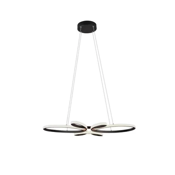 Pendul Trio FLY metal, plastic, negru, alb, LED, 3000K, 32W, 3900lm - 345619132