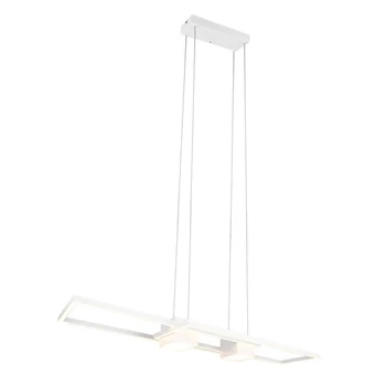 Pendul Trio FIATO, metal, alb, LED, 37W, 4300lm, 2700K-6500K - Trio-347710431