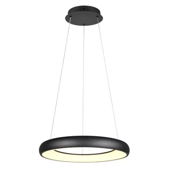 Pendul Trio CARDONA, metal, negru, LED, 38W, 4400lm, 2300K+3000K+4000K - Trio-349616032