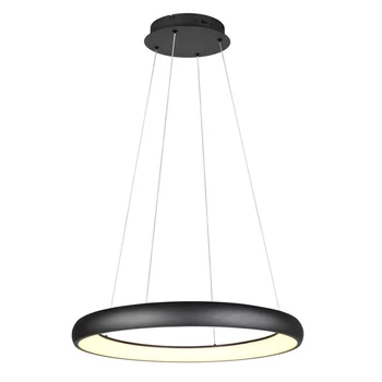 Pendul Trio CARDONA, metal, negru, LED, 59W, 6900lm, 2300K+3000K+4000K - Trio-349617532