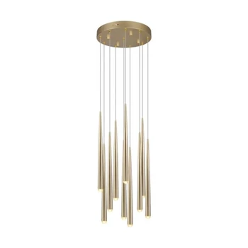 Pendul Trio CALA  metal, auriu, LED, 38W, 4500lm, 2300K-3000K-4000K - Trio-354831079