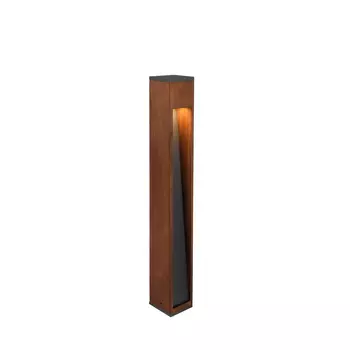 Lampadar exterior Trio CANNING metal, lemn, antracit, maro, GU10, IP44 - 409660130