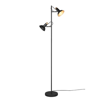 Lampadar Trio ROXIE metal, negru, E14 - 411900232