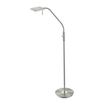 Lampadar Trio BERGAMO metal, nichel, LED, 3000K, 12W, 1100lm - 420910107