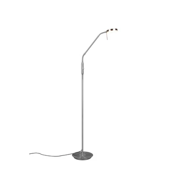 Lampadar Trio MONZA metal, nichel, LED, 2300K-3000K-4000K, 12W, 1400lm - 423310107