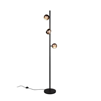 Lampadar Trio ORBIT  metal, negru, cafenea, LED, 8W, 800lm, 2300K-3000K-4000K - Trio-444410332