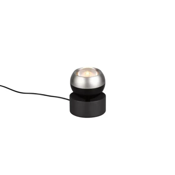 Veioza Trio ORBIT  metal, negru, nichel, LED, 5W, 500lm, 2300K-3000K-4000K - Trio-544410107