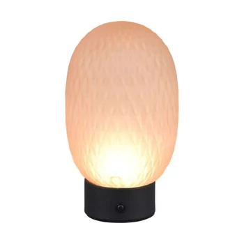 Veioza Trio DACETTE  metal, sticla, negru, chihlimbar, LED, 1W, 140lm, 3000K - Trio-564210113