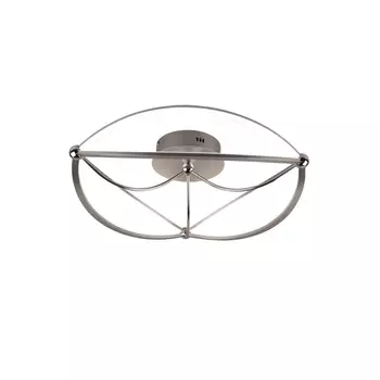 Plafoniera Trio CHARIVARI metal, nichel, LED, 3000K, 42W, 5600lm - 621290107