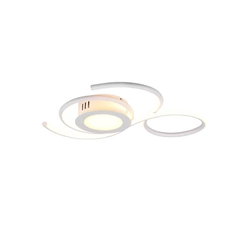 Plafoniera Trio JIVE metal, alb, LED, 2700K-6000K, 36W, 4300lm - 623410231