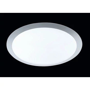 Plafoniera Trio GONZALO metal, plastic, gri, alb, LED, 3000K, 25W - 626512587