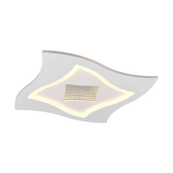 Plafoniera Trio KLINT metal, acril, alb, RGB-LED, 21W, 2700 -6500K, 2350Lm - 633610131