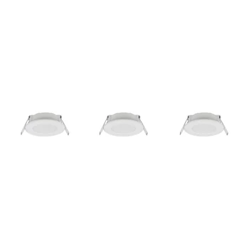Spot incastrabil Trio HIMAL metal, plastic, alb, LED, 3x 3.5W, 2700-4000K, 3x 450Lm, IP65 - 635110301