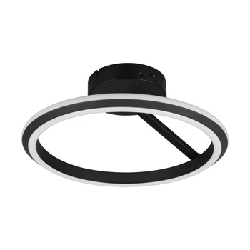 Plafoniera Trio AMADOR metal, plastic, negru, alb, LED, 34W, 2300-3000-4000K, 4000Lm - 635510132