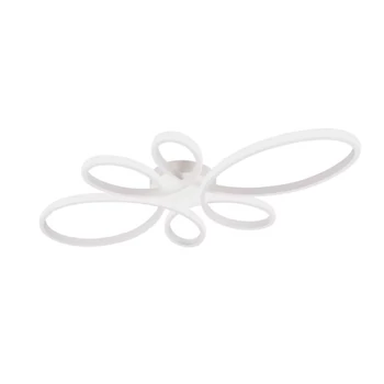 Plafoniera Trio FLY metal, plastic, alb, LED, 4000K, 32W, 3900lm - 645619131