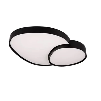 Plafoniera Trio RISE metal, plastic, negru, alb, LED, 2700K - 6500K, 45W, 5300lm - 647519232