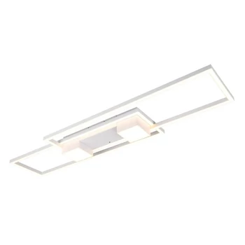 Plafoniera Trio FIATO, metal, alb, LED, 37W, 4300lm, 2700K-6500K - Trio-647710431