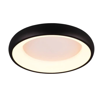 Plafoniera Trio CARDONA metal, negru, LED, 29W, 3300lm, 2300K-3000K-4000K - 649614532