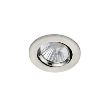 Spot incastrabil Trio PAMIR metal, nichel, LED, 3000K, 5.5W, 345lm, IP23 - 650510107