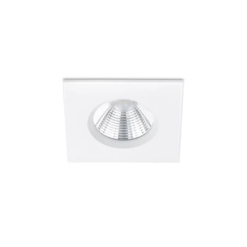 Spot incastrabil pentru baie Trio ZAGROS metal, alb, LED, 3000K, 5.5W, 345lm, IP65 - 650610131