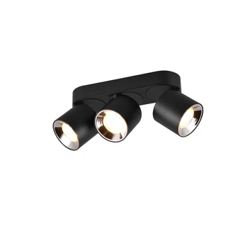 Spot Trio GUAYANA metal, negru, GU10 - 651000332