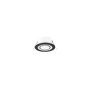 Spot incastrabil Trio CORE plastic, negru, alb, LED, 3000K, 5W, 450lm - 652510132