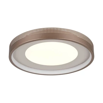 Plafoniera Trio SOLEA metal, plastic, maro, alb, LED, 36W, 3000K, 4700Lm - 656610165