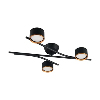 Plafoniera Trio CODA metal, negru, GX53 - 669000380