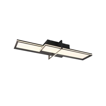 Plafoniera Trio CHARLESTON metal, plastic, antracit, alb, LED, 3000K, 22W, 2600lm, 13.5W, 1800lm - 672110542