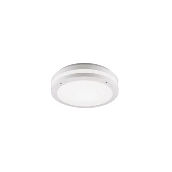 Plafoniera exterioara Trio PIAVE metal, plastic, alb, LED, 3000K, 11W, 1180lm, IP54 - 676960131