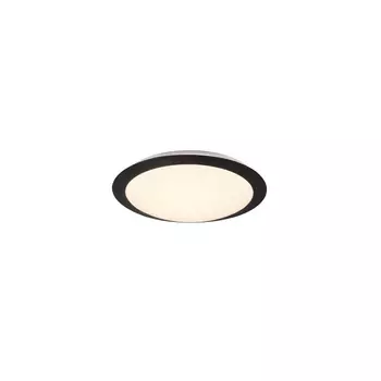 Plafoniera pentru baie Trio UMBERTO metal, plastic, alb, negru, LED, 3000K, 12W, 1160lm, IP44 - 680310132