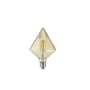 Bec decor Trio  sticla, chihlimbar, E27 - Trio-901-479