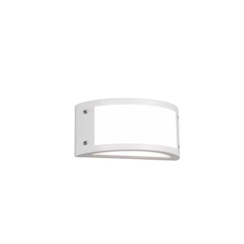 Aplica de perete exterioara Trio KENDAL plastic, alb, LED, 3000K, 12W, 1400lm, IP54 - R22151131