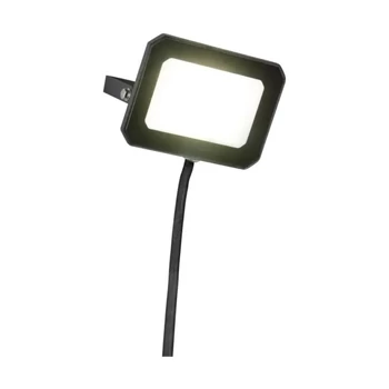 Reflector Trio FUNCHAL metal, sticla, negru, transparent, LED, 20W, 1800lm, 4000K, IP65 - Trio-R23346132
