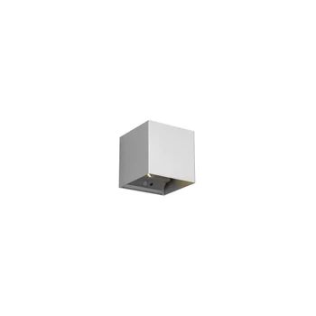 Aplica de perete exterioara cu senzor Trio TALENT metal, gri, LED, 3000K, 2x5W, 2x50lm, IP44 - R27759187